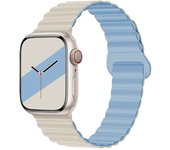 Applicable to Magnetic Strap for Watch Straps 45 38 49 40 42 41 silicone sports bracelet iWatch Series 9 6 5 7 8 se