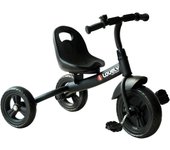Triciclo para Niños más de 18 Meses con Timbre Guardabarros Rueda de Seguridad 79x50,5x58 cm Negro