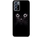 For OPPO Reno6 4G Case Fall Resistant Ultra Thin Slim Phone Case For OPPO Reno 6 CPH2235 Clear Matte Soft TPU Bumper Housing