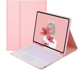 Backlit Spanish Keyboard Case for For Samsung Tab A8 Bluetooth Wireless Cover For S6 Lite 10.4" S7 11" S8 11" S7 Plus/FE S8 Plus