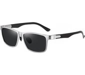 Nuevas gafas de sol polarizadas de aluminio y magnesio gafas de sol de fibra de carbono de colores gafas de visión nocturna que cambian de color a la moda para hombres y mujeres