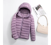 Chaquetas acolchadas ligeras y resistentes al agua para mujer, abrigos cálidos de talla grande 5xl, 6xl, 7xl, otoño e invierno