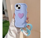 X7A 4G 3D Love Heart +lanyard Soft Phone Case For Honor Magic 5 6 70 90 Lite Smart 5G X6A X6S X6 X7 X8 X9B X8B X7B X9A X8A Cover