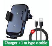 Wireless Car Charger Stand Automatic Fast Charging Station For iPhone 15 14 13 12 Samsung Z Flip Fold Xiaomi Phone Holder Mount