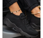 Women Sneakers Casual Shoes Comfortable Mesh Lace-Up Ladies Sport Shoes Wedges Chunky Women's Shoes Females Sneakers