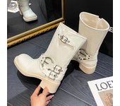 women fashion boots low heels shoes casual outdoor street style martin boots shoes