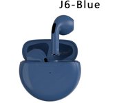 2022 TWS Air Fone Earphones Headphones with Mic Touch Control Wireless Bluetooth Headset Pro 6 Earbuds