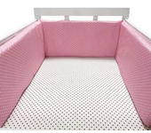 Protector de cuna Chichonera Para bebé, barrera envolvente Para cama infantil, cojín Para recién nacidos, cuna trenzada