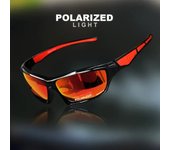 Gafas de sol deportivas de moda, gafas de sol polarizadas anti-ultravioleta, monturas redondas de metal, gafas UV400 para hombre y mujer