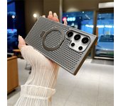 Cooling phone case For Samsung Galaxy S24Ultra S24+ S24 S23Ultra S22Ultra Hidden bracket design Support wireless charging Anti-slip design on the side S23FE