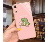 Luxury Plating Square Frame Cases For Huawei y6 Pro 2019 Case 6.09" Soft Silicone Back Cover Huawei Y6 2019 MRD-LX2 Flowers Capa