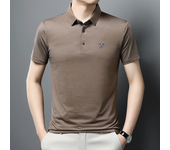 CASUMANL Summer Polo Shirt Luxury Brand Golf Wear 2024 Short Sleeve Striped Turn Down Collar Sport Breathable Polo T Shirt Man