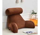 Cristal terciopelo con almohada redonda sofá respaldo sala de estar oficina cama cintura cojín extraíble y lavable