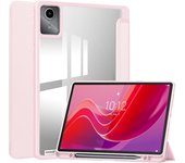 Funda Transparente para Lenovo Tab M11 10.9", Funda inteligente PU+TPU Slim Cover Auto Wake / Sleep