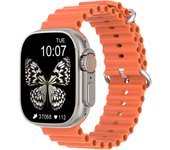 Reloj inteligente DT Ultra 2, dispositivo con control de pacpo cardiaco, ajuste del brillo, Brújula, Deportivo mode, GPS incorporado, AMOLED, novedad de 2025