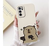 For Oppo A16 A16s A16k A16e Phone Case Soft Matte Silicone Capa Oppo A54s CPH2273 Funda Goothic Style Cartoon Panda Back Cover