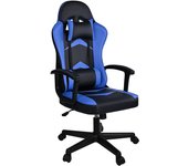 Ergonómica Reclinable con Cojín Lumbar y Cervical | Respaldo Alto Acolchado | Altura ajustable | Ruedas Giratorias 360° y Reposabrazos | Ideal Ordenador, Oficina, Videojuego o Escritorio