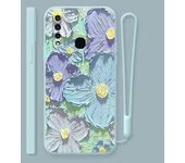 for Samsung Galaxy S24 S24+ S23 FE Ultra S23+ S22 S22+ S21+ S21 Ultra Plus S21 FE S20+ S20 FE A16 A06 Painting Flowers Soft Case