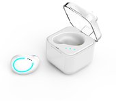 VAORLO Mini Single Ear Bluetooth 5.0 Wireless Earphone Dynamic HIFI In Ear Invisible Earbud With Charging Box For Sport Music