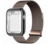 Case+ese Loop For Apple Watch Band 44mm 38mm-42mm-40mm Metal Magnetic bands iwatch Series 9 8 7 6 5 4 3 SE 45mm 41mm Strap