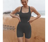 2025 Pad Nylon Spandex Patchwork Women's Gymnastics Set Yoga Bailey Sports Shorts Tight corset jumpsuit Activity suit