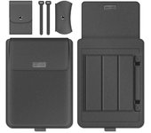 Galaxy Book 4 5 Pro 360 Cover, Stand, Cable, Belt, Charger, Mouse Case, PU Waterproof Laptop Carrying Case