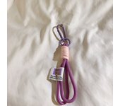 Braided Mobile Phone Lanyard Keychain Anti-lost Phone Wrist Strap Colorful with Patch Phone Hanging Chain Rope Keychain