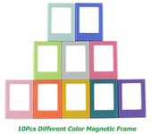 10 Pc, Magnetic Frame of Different Color for Fujifilm Instax Mini 12 11 7S 25 40 70 90 Evo Liplay Link 3 Inch Instant Photos