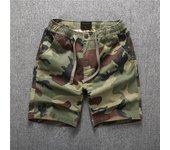 Nuevos pantalones cortos cargo de camuflaje, pantalones casuales sueltos, pantalones de cinco cuartos