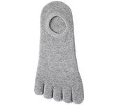 Casual Cotton Men's Five Toe Socks Anti-skid Sport Sock Five Finger Invisible Socks Breathable Soft Sports