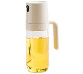 Botella Pulverizadora de Aceite, 250ml Dispensador de Aceite de Cocina de Alto Vidrio de Borosilicato, Freidora de Aire, Ensalada, Pulverizador de Aceite de Oliva
