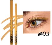 Matte Glitter Gel Eyeliner Pencil Smooth Waterproof Blue Brown Eyeliner Fast Dry Matte Concealer Pen Long Lasting Eyes Makeup