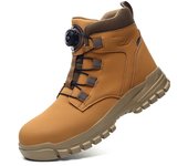 Botas De Seguridad Impermeables Para Hombre Con Punta De Acero Indestructible Antideslizantes Antipinchazos Para Motociclistas Y Trabajo