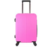Maleta de Equipaje de Viaje Rigida ABS con 4 Ruedas Manija Telescópica Tamaño 55x35x20CM Para Avión