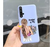 For Huawei Honor 20 Case Honor 20 Lite Phone Case MAR-LX1H HRY-LX1T Funda Soft Silicone Colored Back Cover For Honor 20 20Lite