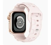 Soft Silicone Strap For Apple Watch band 49mm 41mm 45mm Rubber bracelet 40mm 44mm 38mm 42mm for iWatch series 3 5 6 se 7 8 Ultra