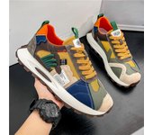 Zapatillas de deporte de fondo grueso para hombre, zapatillas de tenis con cordones para exteriores, transpirables, informales, para correr