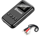 Bluetooth Audio Receiver Transmitter Wireless Adapter 3.5mm AUX RCA FM Car Kit Handsfree Call & MIC TF Card  For PC TV Speaker