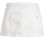 Server Apron with 5 Pockets - Waterproof Resistant Waitress Waiter Waist Short Apron
