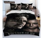 The Last Of Us Horror TV Game Pedro Comforter Bedding Set,Duvet Cover Bed Set Quilt Cover Pillowcase,king Queen Size Bedding Set