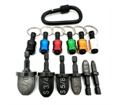 HVAC Swage Tool HVAC Repairing Set,Air Conditioner Copper Tube Expander Swaging Tool Drill Bit Copper Pipe Swage