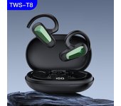2023 TWS T8 Hifi Bone Conduction Headphones Ear Hook Headset Gaming Earbuds Quality Wireless Bluetooth Earphones