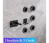 For Dyson Supersonic HD08 HD15 Hair Dryer Holder Bathroom Shelves Wall Mount Rack Super Hair Dryer Bathroom Holder Attachment