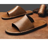 Gran tamaño primavera y verano nuevos zapatos de hombre sandalias de hombre transpirables de cuero al aire libre