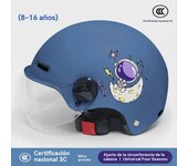 Ccasco infantil moto aire libre resistente viento seguro coche electrico Equipo Protector