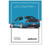 GTR RS Car Generation Supercar Posters Fast and Furious Sport Cars Racer Canvas Painting Motorsport Room Wall Art Decor Picture