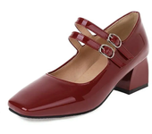 Flamingo REAVE CATLadies Shoes Talla 28-52 Zapatos de tacón alto con puntera de charol Multicolor Extra grande 52 B2656