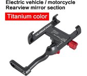 Adecuado para 13 12 11 Pro Xs Max Xr 8's Bicicleta Bicicleta Teléfono Soporte Samsung Xiaomi Motocicleta Manillar Soporte GPS Teléfono