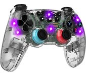 Wireless Vibration Gamepad Joystick For Switch/PS3 Console Half Transparent Bluetooth Double Motor Six Axis Pro Game Controller