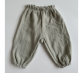 Verano delgado pantalones de bebé amor linterna pantalones, niños pequeños pantalones casuales florales